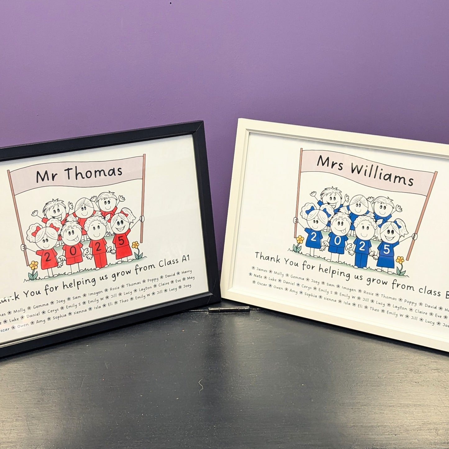 Personalised Teacher Print