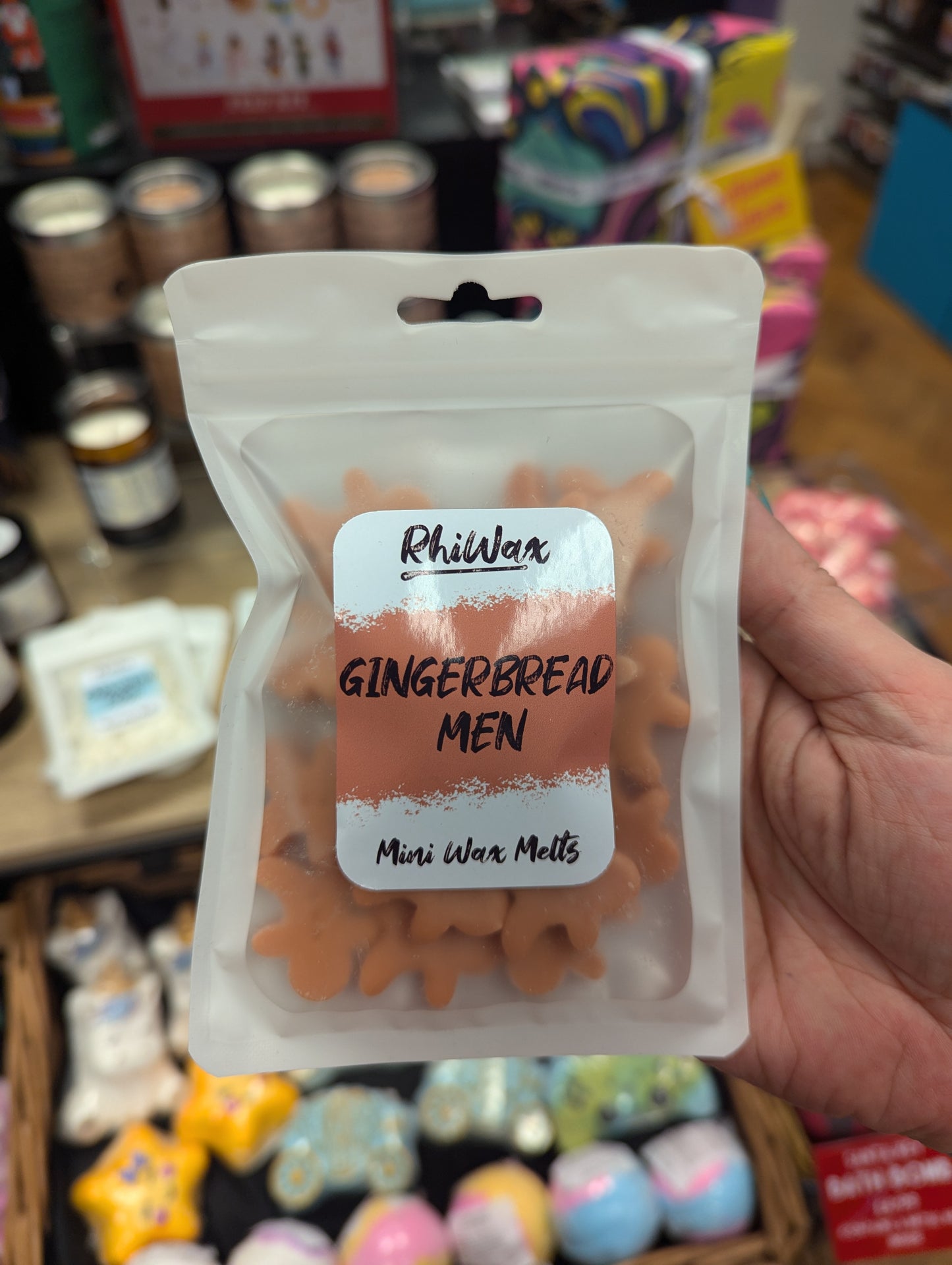 Gingerbread Men Mimi Wax Melts -Christmas Wax Melts