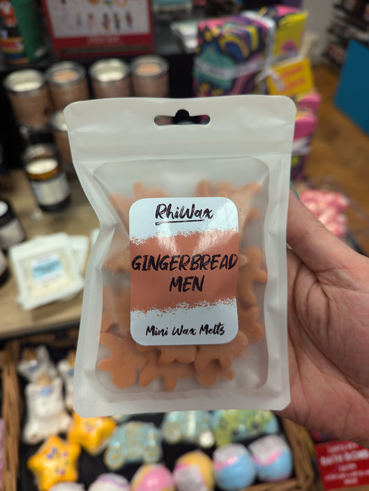 Gingerbread Men Mimi Wax Melts -Christmas Wax Melts