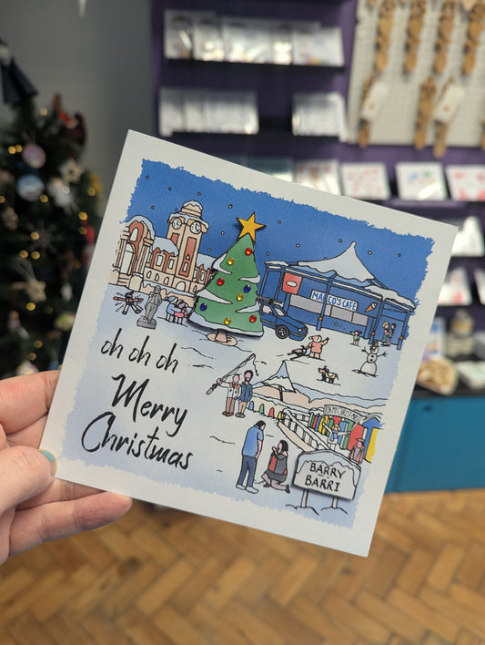Gavin and Stacey Christmas Card - oh oh oh Merry Christmas