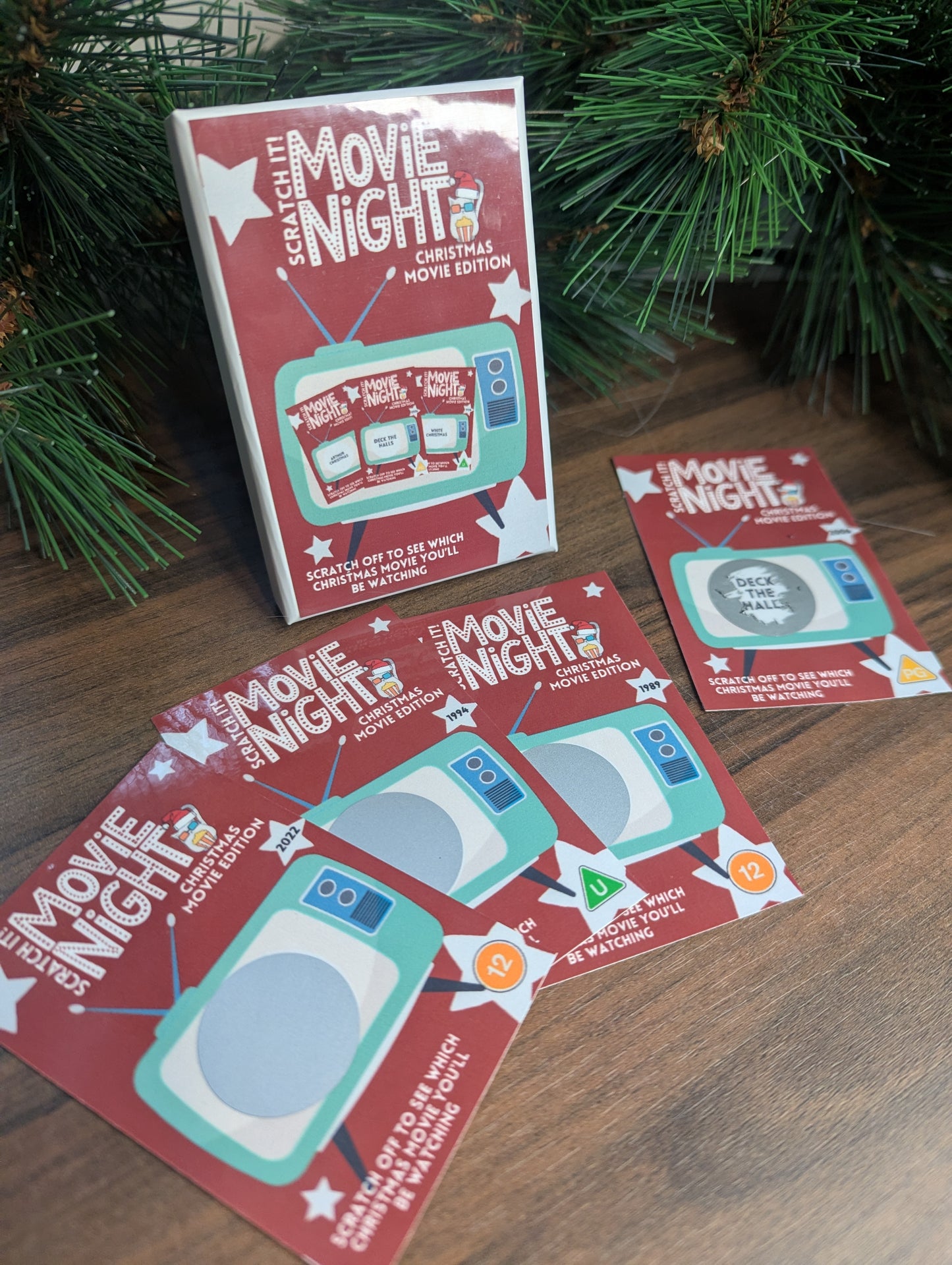 Scratch it! Movie Night - Christmas Movie Edition scratch cards