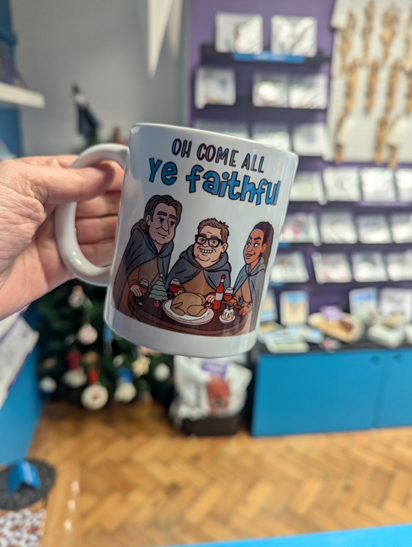 The Traitors - Oh come all Ye Faithful Christmas Mug - UK