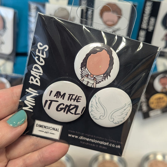 Mini Badge Set -  Jade Thirlwall - Little Mix