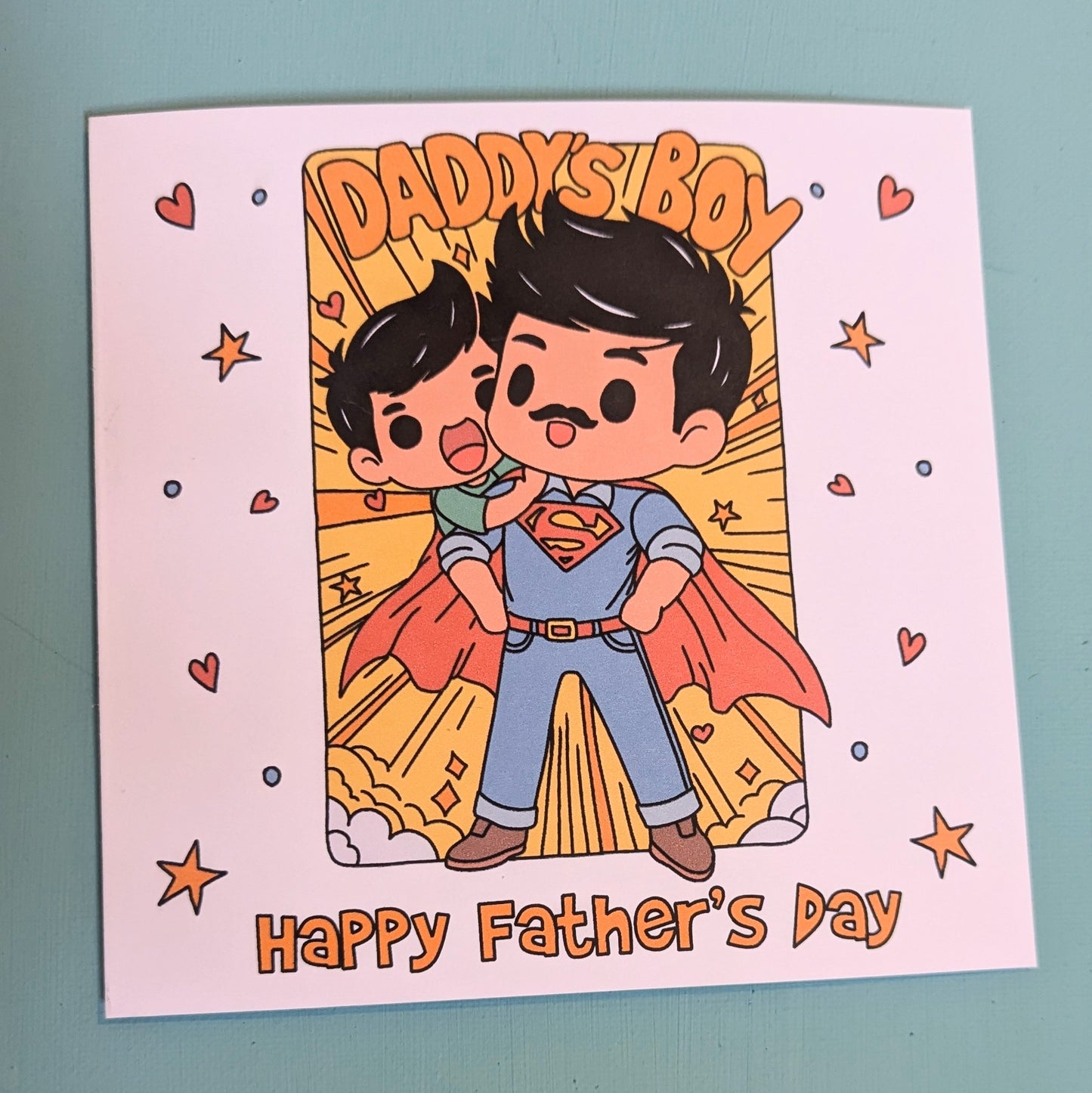 Daddy's BOY- Fathers Day Card