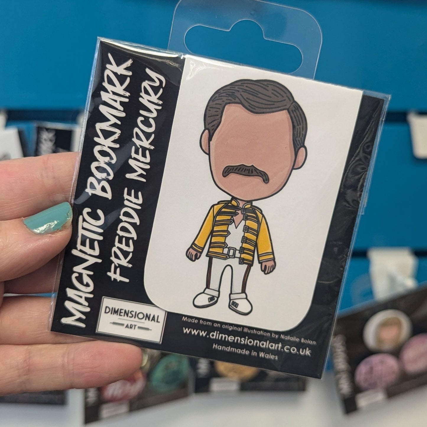 Magnetic Bookmark - Freddie Mercury - Queen