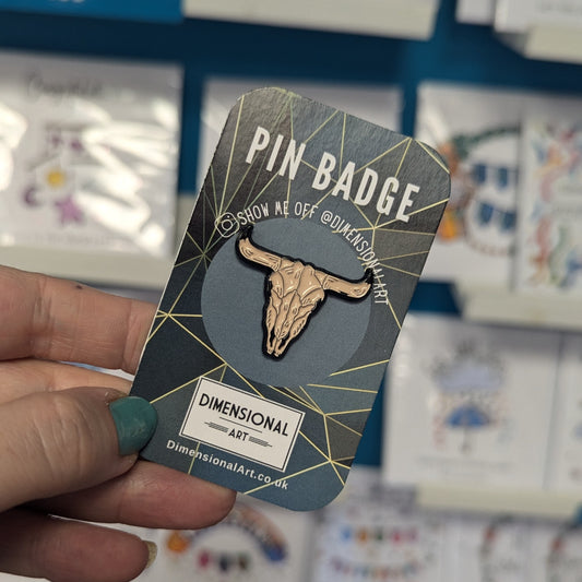 Pin badge - skull