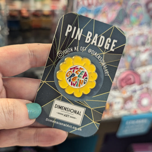 Pin badge - Flower